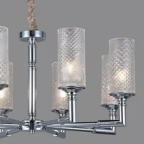 Подвесная люстра ILLUMICO  IL8683-8P-10 CR