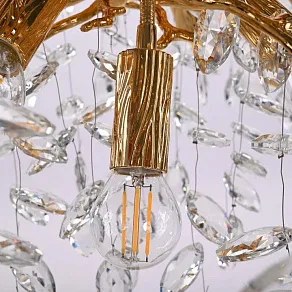 Подвесная люстра Arte Milano Веточка 230110.760.10.E14.D GD