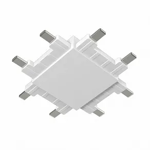 Соединитель X-образный для треков накладных SWG PRO SLIM CN-SLIM-WH-X