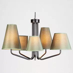 Подвесная люстра Eurosvet Ornato 70074/5 черный