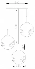 Подвесной светильник Moderli Amo V11523-3P