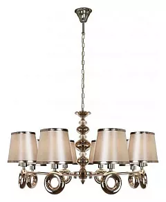 Подвесная люстра iLamp Brooklyn P2401-8 Nickel