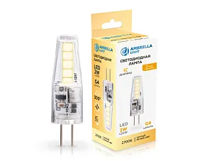 Лампа светодиодная Ambrella Light G4 G4 2Вт 2700K 100143