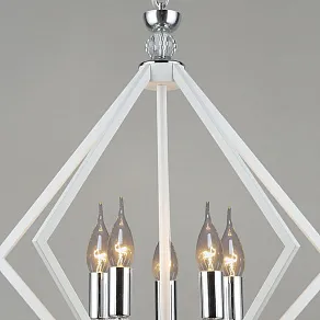 Подвесная люстра Reluce 05325 05325-0.4-05 WT+CR