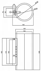 Накладной светильник Deko-Light Essa 341151