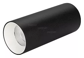 Накладной светильник Arlight P-POLO-SURFACE-R65-8W Warm3000 (BK-WH, 40 deg) 027507