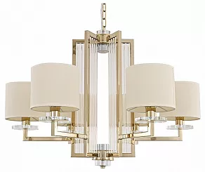 Подвесная люстра Newport 35400 35406+1/C gold без абажуров