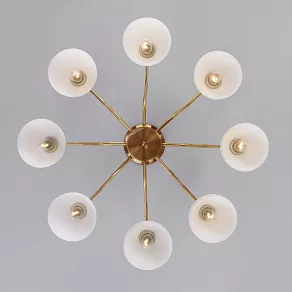 Люстра на штанге Eurosvet Carissa 30172/8 античная бронза