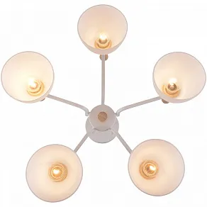 Люстра на штанге Reluce 01622 01622-0.3-05 WH+WOOD