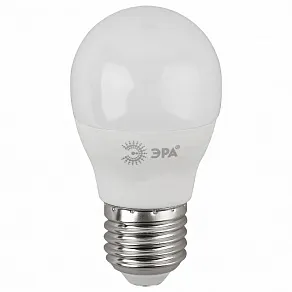 Лампа светодиодная Эра Стандарт E27 11Вт 6000K LED P45-11W-860-E27