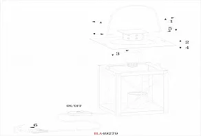 Настольная лампа декоративная Eglo Donmington 49279