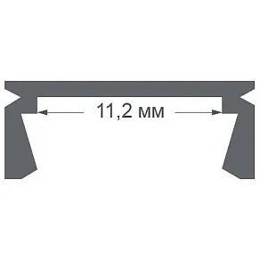 Профиль накладной Apeyron Electrics  08-05-01Ч