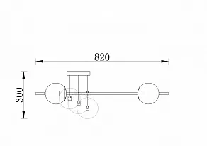 Потолочная люстра Freya Damask FR5205PL-08BS
