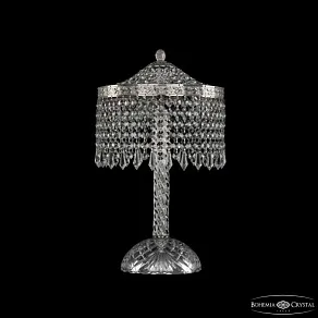 Настольная лампа декоративная Bohemia Ivele Crystal 1920 19201L4/25IV Ni Drops