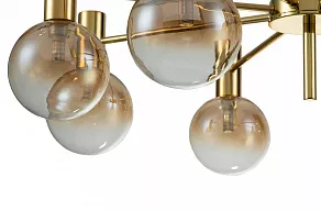 Люстра на штанге Indigo Collana 13015/8R Gold