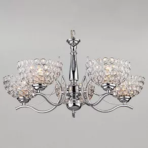 Подвесная люстра Eurosvet Mirage 30119/5 хром