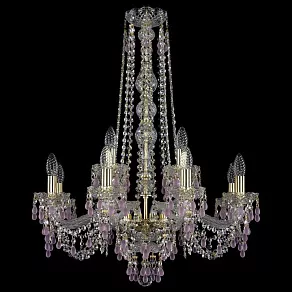 Подвесная люстра Bohemia Art Classic 11.24 11.24.8+4.220.h-77.Gd.V7010