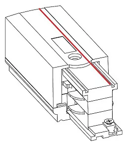 Токопровод левый Nowodvorski Ctls Power 8232