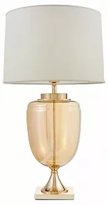 Настольная лампа декоративная LUMINA DECO Olimpia LDT 304 F.GD+WT