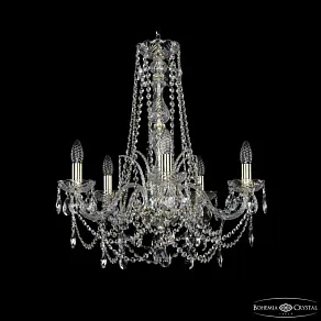 Подвесная люстра Bohemia Ivele Crystal 1411 1411/5/195/h-62 G