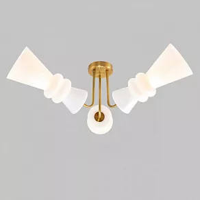 Люстра на штанге Imex Bloom MD.9345-3-S-BR