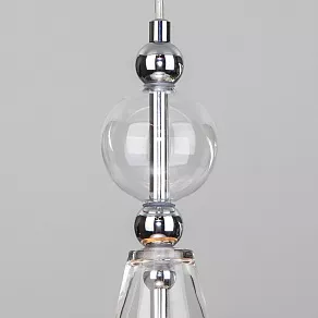 Подвесной светильник Eurosvet Ilario 50202/1 прозрачный