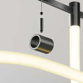 Подвес для трека Maytoni Technical Tau TRA154CSW-1B