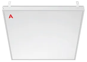 Светильник для потолка Грильято WoltaPRO ДВО02 ДВО02-36-041-5К