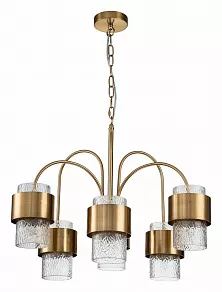 Подвесная люстра Indigo Eleganza 12019/A/6P Brass