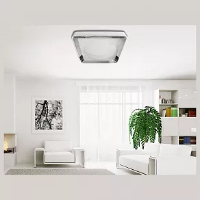 Накладной светильник Ambrella Sand 1 FS1218 WH/WH 112W+36W D650*650
