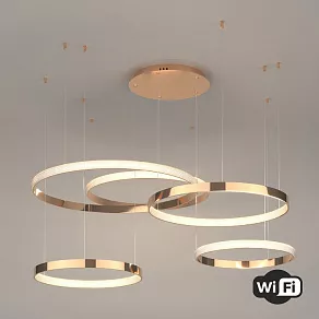 Подвесной светильник Eurosvet Posh 90275/5 медный Smart