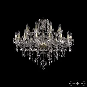 Подвесная люстра Bohemia Ivele Crystal 1415 1415/16+8/360 G