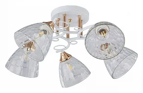 Потолочная люстра Arte Milano AMALFI-321395 321395/5A WH+FG