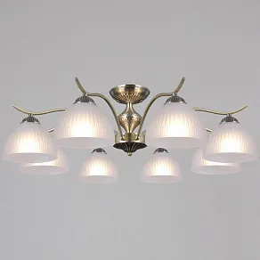 Люстра на штанге ILLUMICO  IL0896-8CSQ-26 AB ELITE