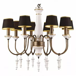 Подвесная люстра Arte Lamp Fortezza A1843LM-8BG