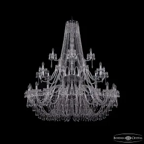 Подвесная люстра Bohemia Ivele Crystal 1403 1403/20+10+5/530/3d Ni