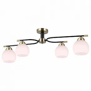 Потолочная люстра ILLUMICO LIBRA IL0638-4CSQ-24 AB BK LIBRA