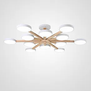 Люстра на штанге Imperiumloft TURNA White TURNA-B01