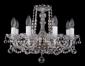 Подвесная люстра Bohemia Ivele Crystal 1402 1402/8/160/Pa/Balls