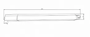 Накладной светильник Maytoni Basis TR000-1-12W4K-B