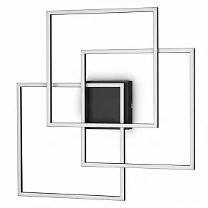 Накладной светильник Ideal Lux Frame FRAME PL QUADRATO NERO