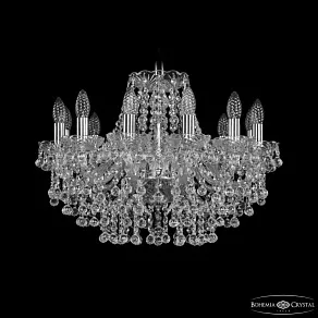 Подвесная люстра Bohemia Ivele Crystal 1409 1409/12/195 Ni