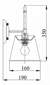 Бра Maytoni Vesta ARM330-01-R