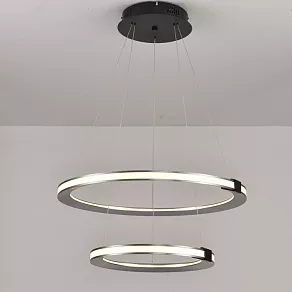 Подвесной светильник iLedex Vision 9225-6+4SD GR+BK