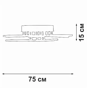 Люстра на штанге Vitaluce V3893 V3893-0/9PL