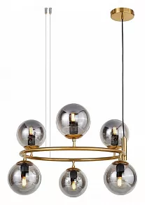 Подвесная люстра LUMINA DECO Ceredo LDP 6034-6 RND MD