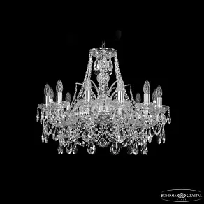 Подвесная люстра Bohemia Ivele Crystal 1411 1411/12/240 Ni