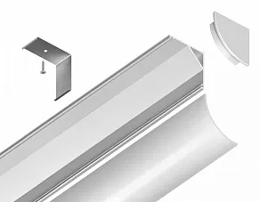 Профиль накладной угловой внутренний Ambrella Light GP GP2100WH