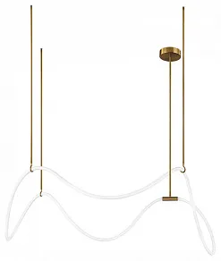 Подвесной светильник Loft it Thread 10388P/C Brass