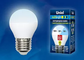 Лампа светодиодная Uniel  E27 6Вт 4000K UL-00002378